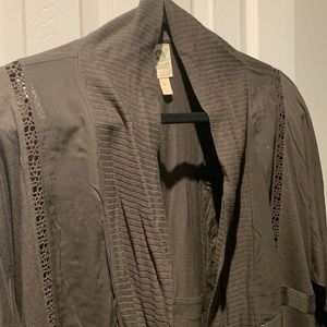 Anthropologie “Tiny” cardigan in olive green - size L